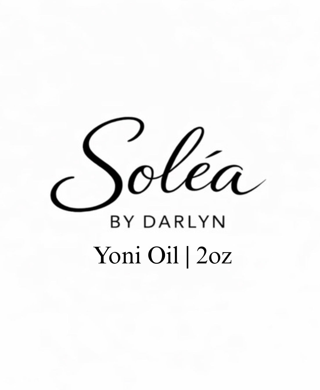 Yoni oil