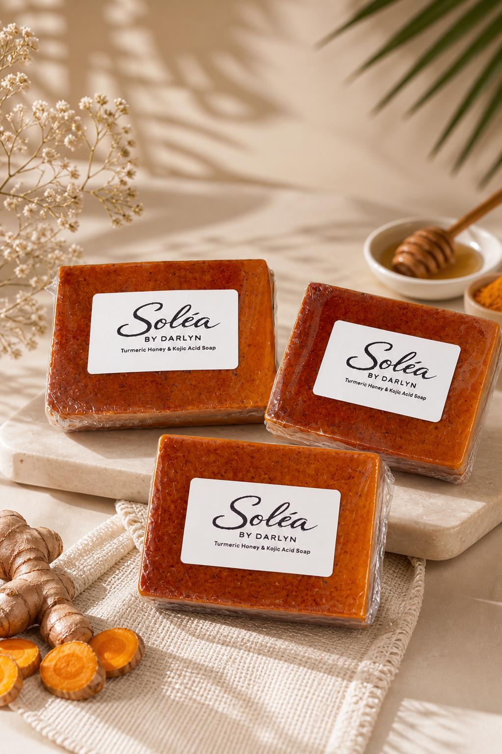 Turmeric Honey & Kojic Soap Bar
