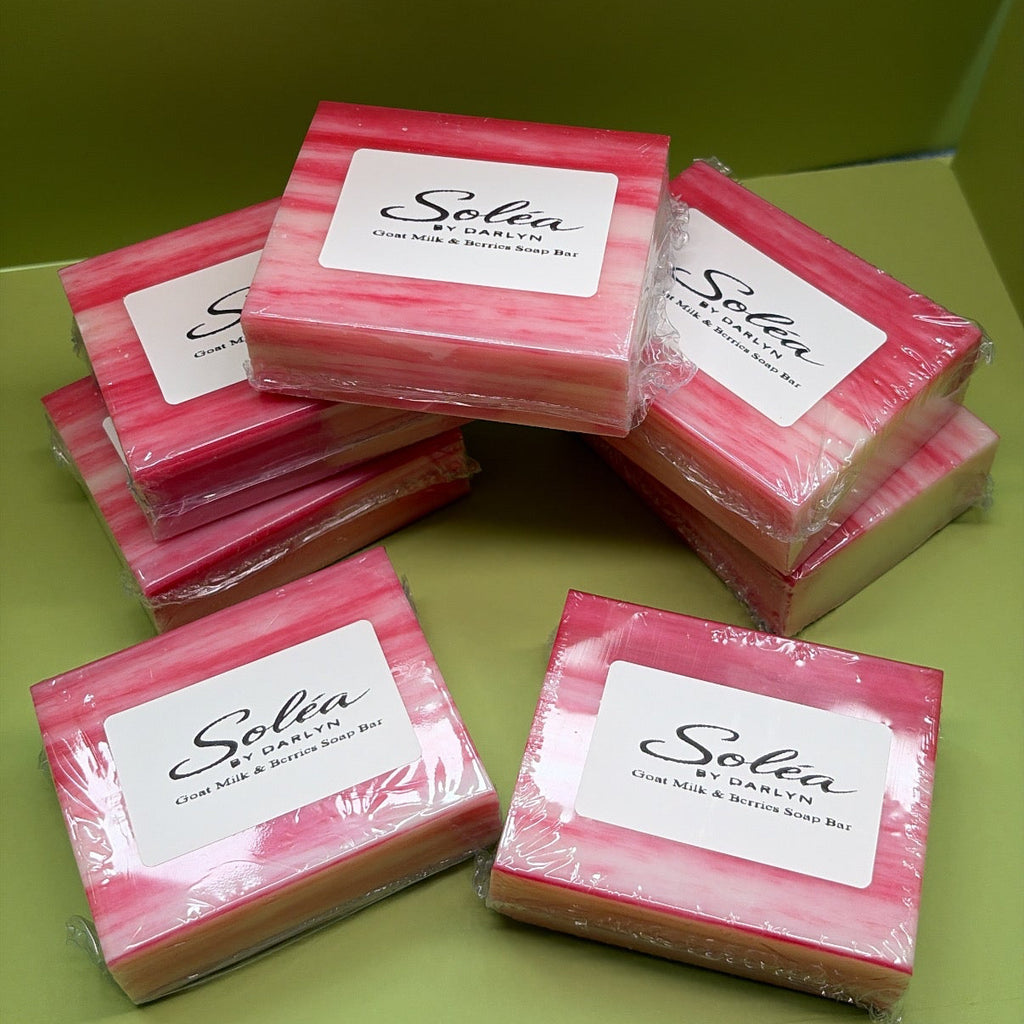 Goat Milk & Berries Soap Bar